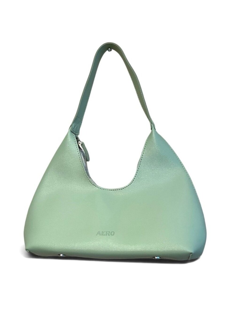 Aeropostale Mint Green Handbag Shoulder Bag Satchel Purse Crescent Aero NWT